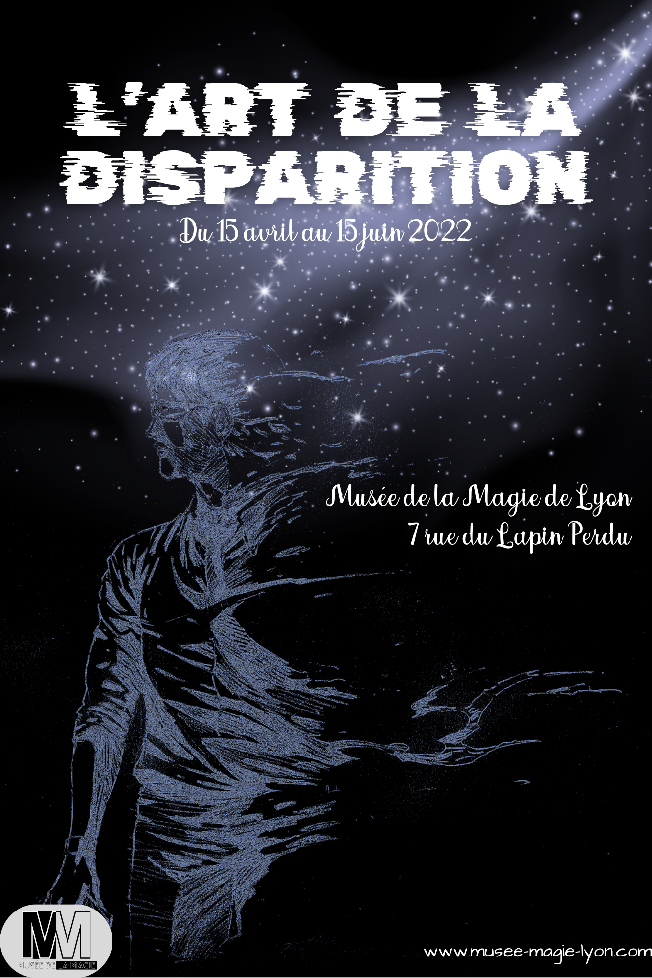Affiche verticale L’art de la disparition